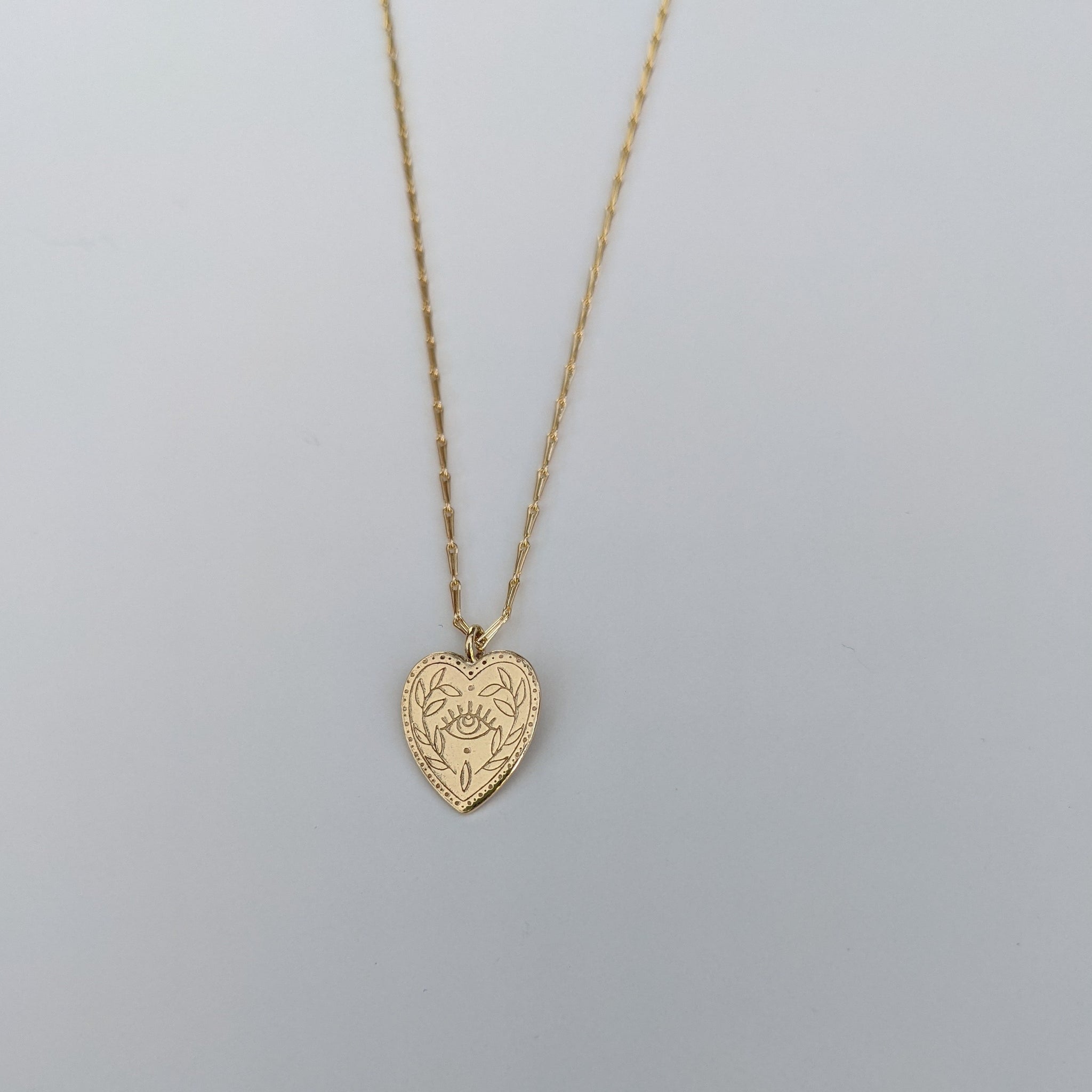 Engraved Heart Necklaces – Lucia Hall Jewellery